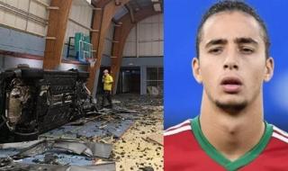 حادث سير مروع للاعب مغربي في بلجيكا