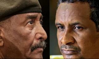 البرهان وحميدتي يتبادلان الاتهامات بشأن أحداث السودان