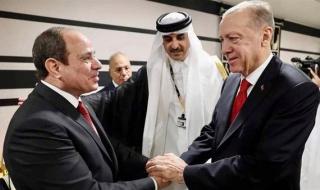 السيسي وأردوغان يبحثان تطورات الأوضاع في غزة ودفع التهدئة وخفض التصعيد