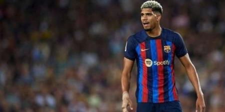 موعد عودة رونالد أراوخو لاعب برشلونة للملاعب - أخبار كلمتك