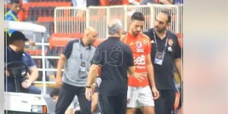 رد فعل طاهر وبيرسي تاو بعد استبدالهما أمام سيراميكا كليوباترا (فيديو) - أخبار كلمتك