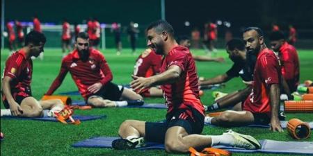 نهائي السوبر المحلي، تفاصيل مران الأهلي الأول استعدادا لمباراة الزمالك - أخبار كلمتك