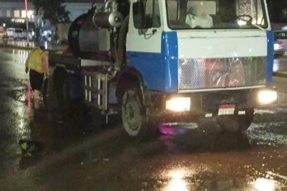 تكليفات عاجلة من محافظ الجيزة لمسؤولي الأحياء بمواجهة الأمطار (صور)