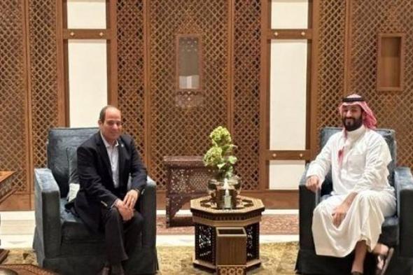 مائدة سحور تجمع الرئيس السيسي وولي عهد السعودية