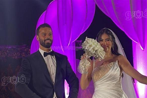 انطلاق حفل زفاف ميرنا نور الدين (فيديو وصور)