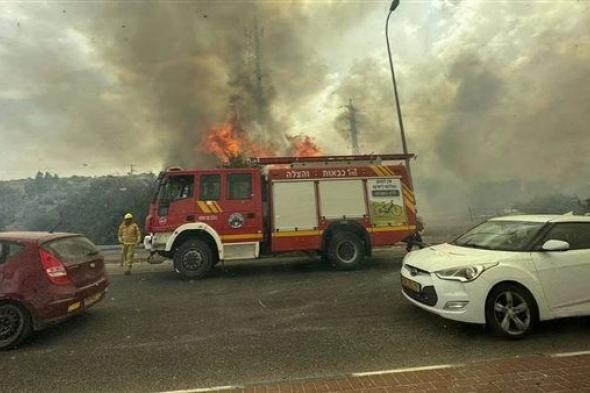 إسرائيل تحترق، اندلاع أكثر من 220 حريقا وانقطاع الكهرباء بعدة مدن (صور)