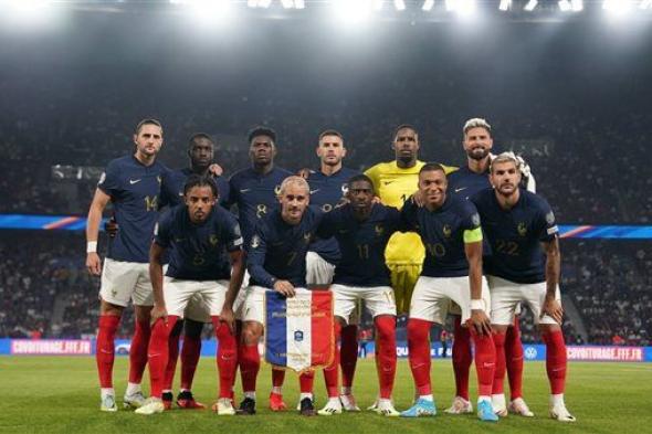 منتخب فرنسا يتقدم على أيرلندا 0/1 في الشوط الأول بتصفيات يورو 2024
