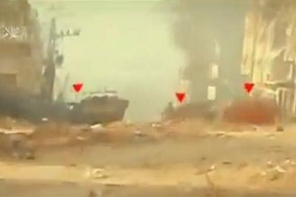 كتائب القسام تبث لقطات لاستهداف الآليات العسكرية لجيش الاحتلال (فيديو)
