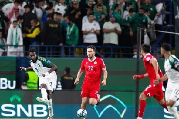 منتخب السعودية يفوز على طاجيكستان 0/1 يتصفيات كأس العالم (صور)