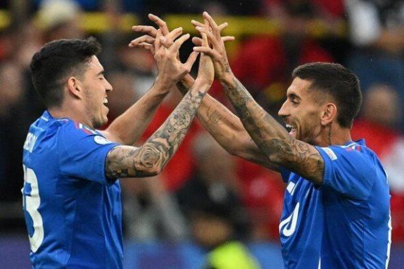 ريمونتادا مثيرة تقود إيطاليا لانتصار صعب على ألبانيا في يورو 2024 «فيديو»