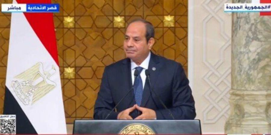 الرئيس السيسي: حريصون على تعزيز العلاقات المشتركة بين مصر وألمانيا - أخبار كلمتك