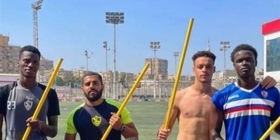 جيفرسون كوستا وندياي يشاركان في مران الزمالك الجماعي - أخبار كلمتك