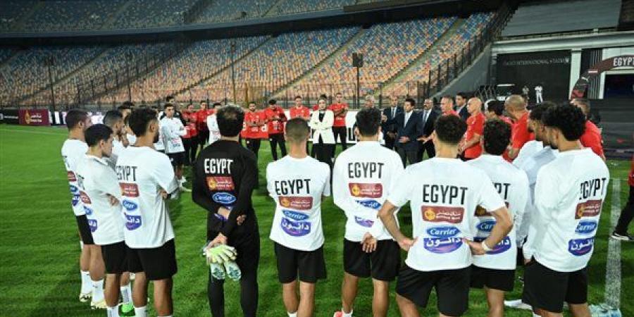 منتخب مصر يختتم اليوم استعداداته لمواجهة موريتانيا في تصفيات أمم إفريقيا - أخبار كلمتك