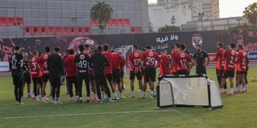 الأهلي يستأنف تدريباته استعدادًا لكأس السوبر المصري ‏ - أخبار كلمتك