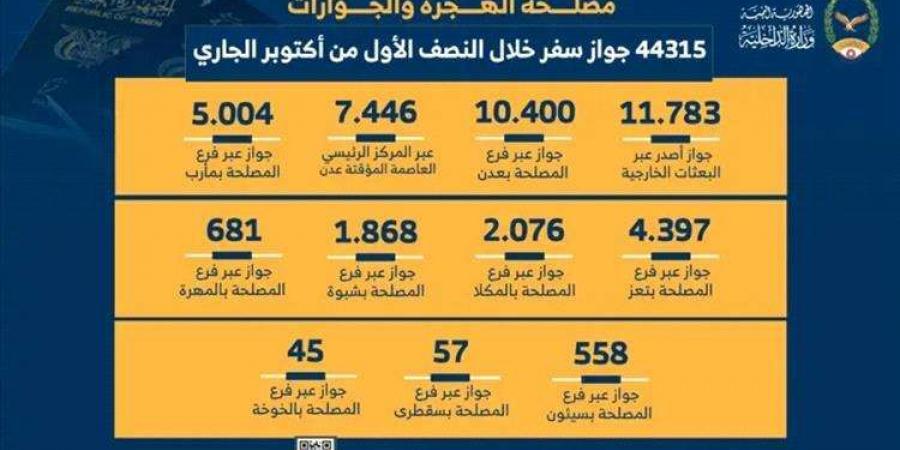 الكشف عن حدوث احصائية صادمة بشان حوازات السفر - أخبار كلمتك