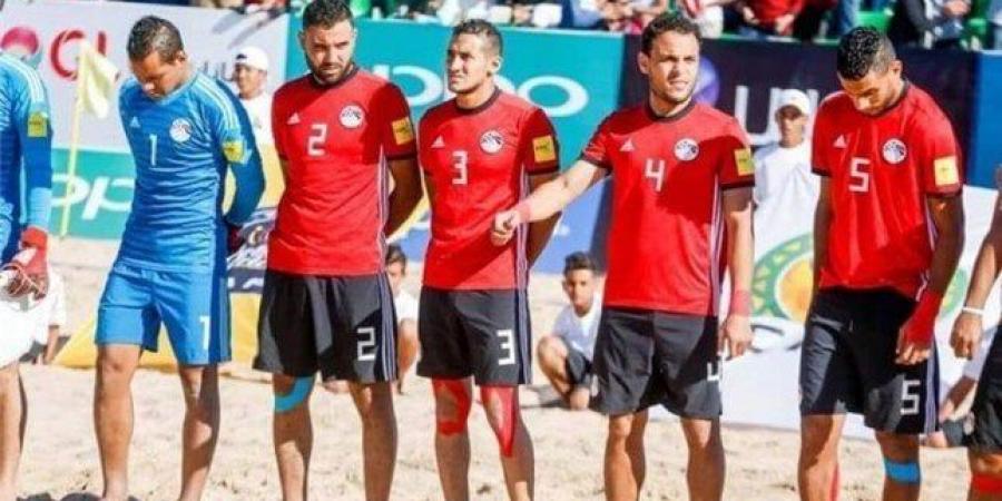 الرياضة -   06:05  - منتخب مصر يقص شريط مبارياته في أمم إفريقيا للكرة الشاطئية بسداسية أمام غانا - أخبار كلمتك