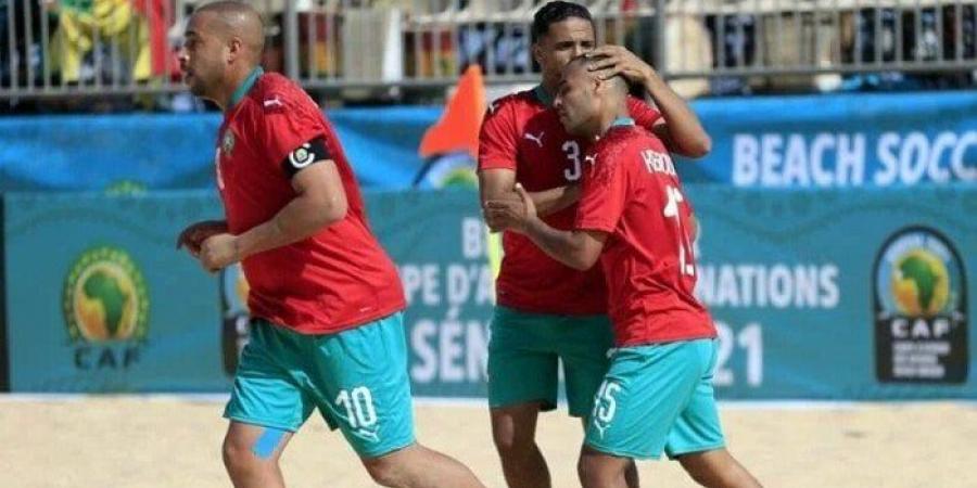 الرياضة -   05:33  - كأس أمم إفريقيا للكرة للشاطئية.. المغرب تفوز على تنزانيا (4ــ3) - أخبار كلمتك