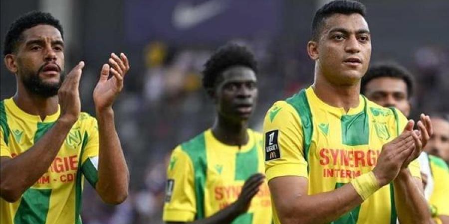 مصطفى محمد وعبد المنعم في التشكيل الأساسي لمباراة نانت ونيس بالدوري الفرنسي - أخبار كلمتك