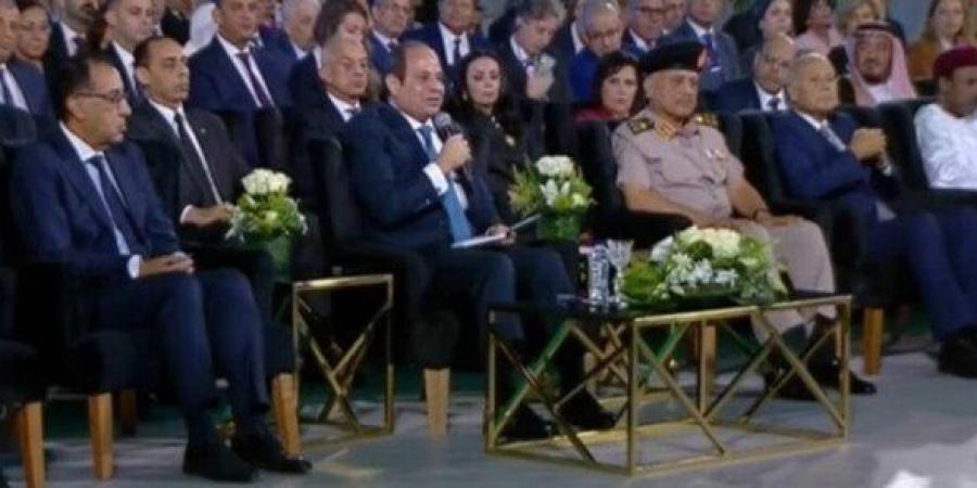 الرئيس السيسي: حصة مصر من المياه لم تتغير على مدى مئات السنين - أخبار كلمتك