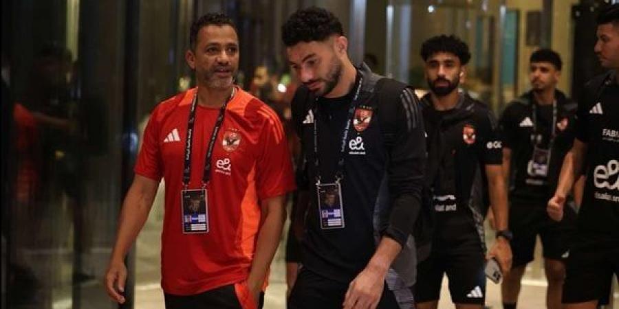 الأهلي يصل لملعب محمد بن زايد لخوض مرانه الختامي استعدادا للزمالك (فيديو) - أخبار كلمتك