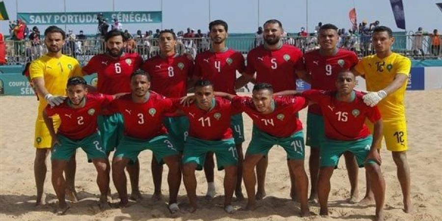 أمم إفريقيا للكرة الشاطئية، المغرب تواجه موريتانيا اليوم في نصف النهائي - أخبار كلمتك