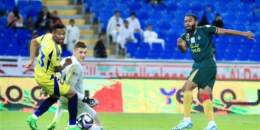 الدوري السعودي، النصر يتعادل مع الخلود 2ـ2 في الشوط الأول - أخبار كلمتك