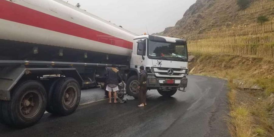 بالصور .. حادث مروري في المحويت - أخبار كلمتك